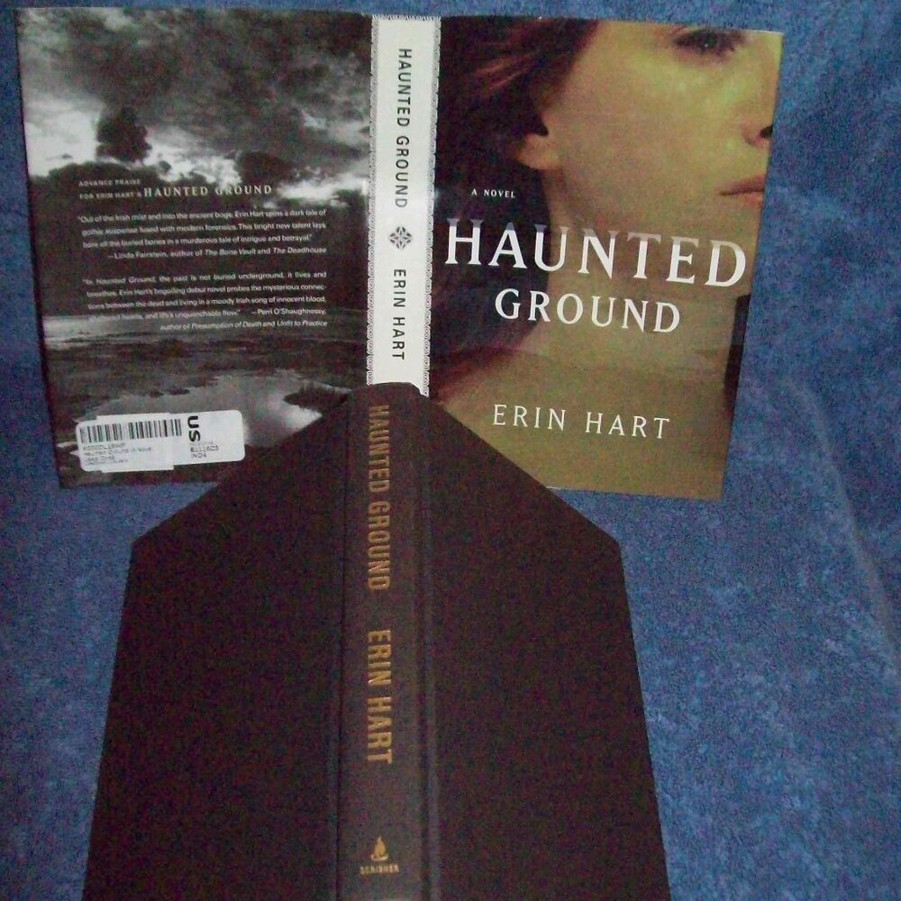 Haunted Ground by Erin Hart (2003, Hardcover Book)